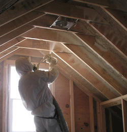 South Bend IN attic spray foam insulation