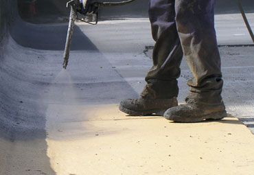 coating systems over South Bend spray foam roof systems